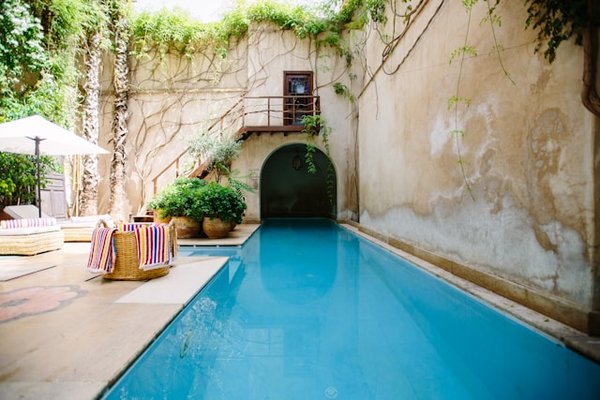 How can you create a rainwater collection system for your UK pool and garden?